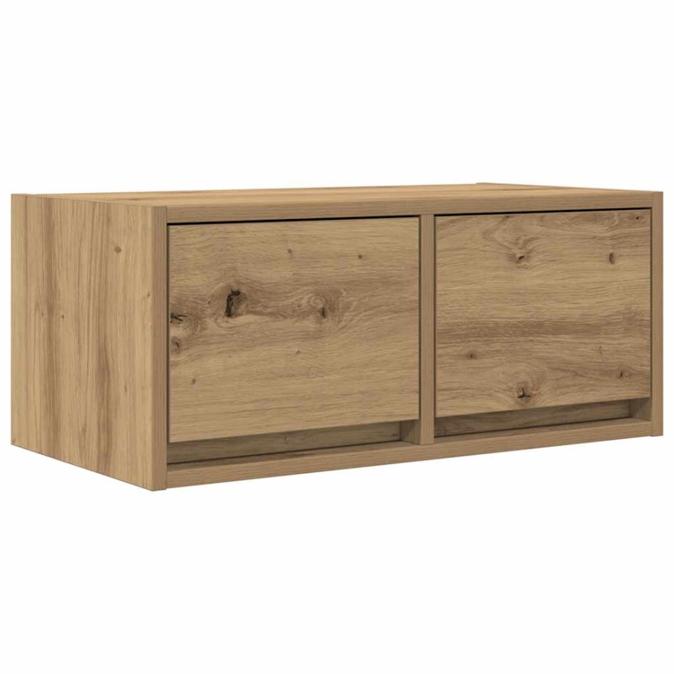Muebles para TV 2 uds madera roble artisan 60x31x25,5