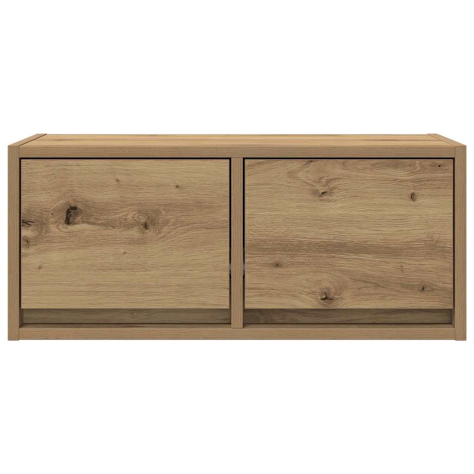 Muebles para TV 2 uds madera roble artisan 60x31x25,5