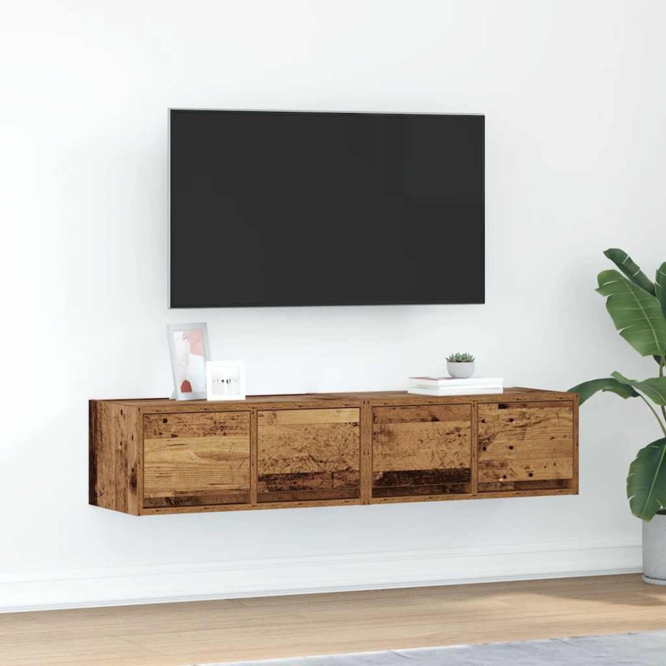 Muebles de TV 2 uds 60x31x25,5 cm Madera ingeniería