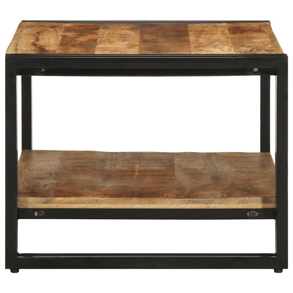 Mesa de centro 70x50x38 cm madera maciza de