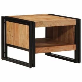 Mesa de centro madera maciza de acacia 50x50x38