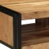 Mesa de centro madera maciza de acacia 50x50x38