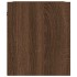 Mesillas de noche de pared 2 uds roble marrón 38x34x40