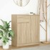 Aparador con cajón roble Sonoma 71x35x84 cm madera