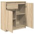 Aparador con cajón roble Sonoma 71x35x84 cm madera