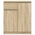 Aparador con cajón roble Sonoma 71x35x84 cm madera