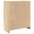 Aparador con cajón roble Sonoma 71x35x84 cm madera