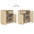 Aparador con cajón roble Sonoma 71x35x84 cm madera