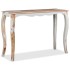 Mesa consola de madera maciza de sheesham 110x40x76