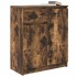 Aparador con cajón roble ahumado 71x35x84 cm madera