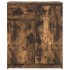 Aparador con cajón roble ahumado 71x35x84 cm madera