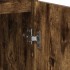 Aparador con cajón roble ahumado 71x35x84 cm madera