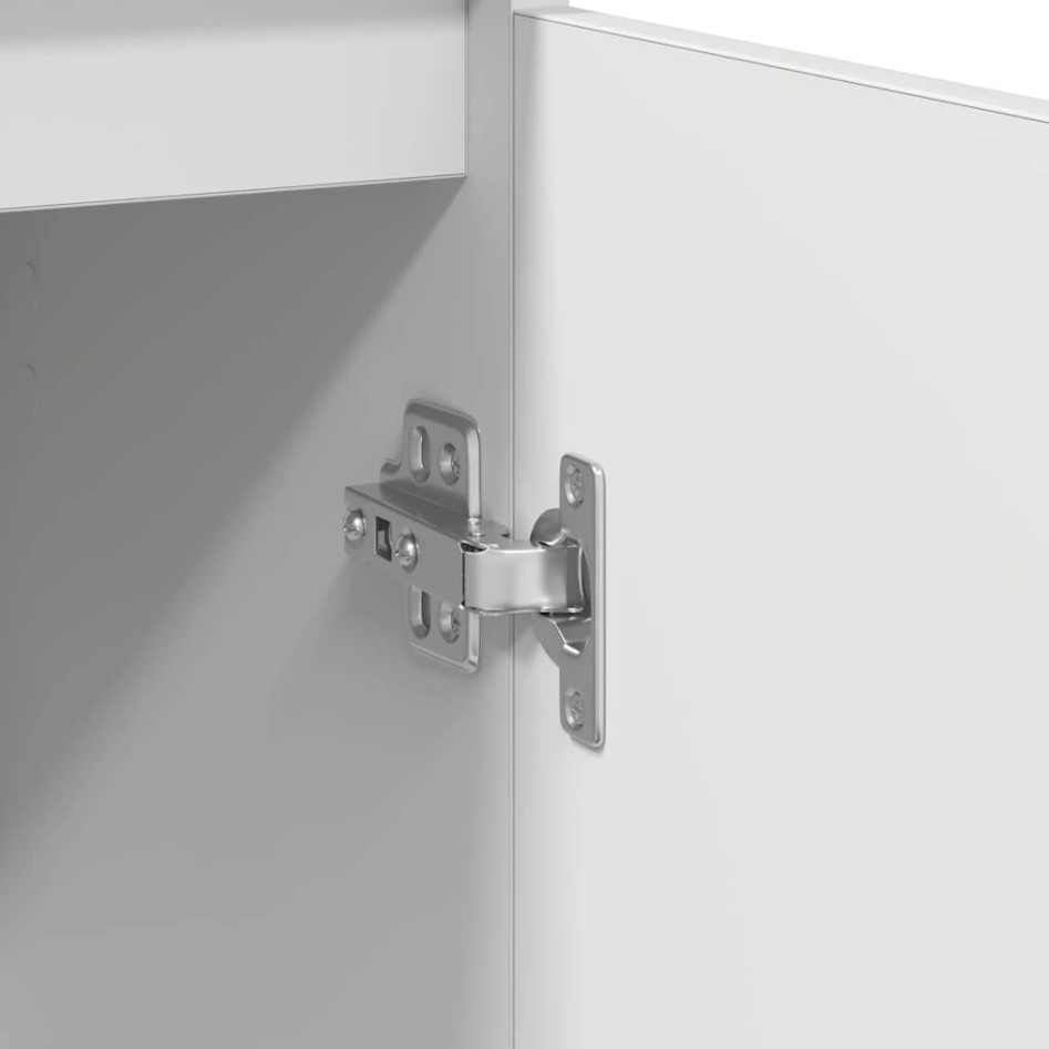 Aparador con cajón blanco 71x35x65 cm madera de