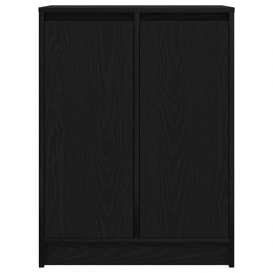 Aparador de madera de roble negro 57x34x76