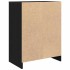 Aparador de madera de roble negro 57x34x76