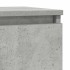 Aparador con cajón gris hormigón 71x35x65 cm madera