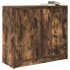 Aparador roble ahumado 85x34x76 cm madera de