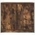 Aparador roble ahumado 85x34x76 cm madera de