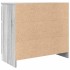 Aparador con cajón gris Sonoma 71x35x65 cm madera de