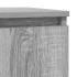 Aparador con cajón gris Sonoma 71x35x65 cm madera de