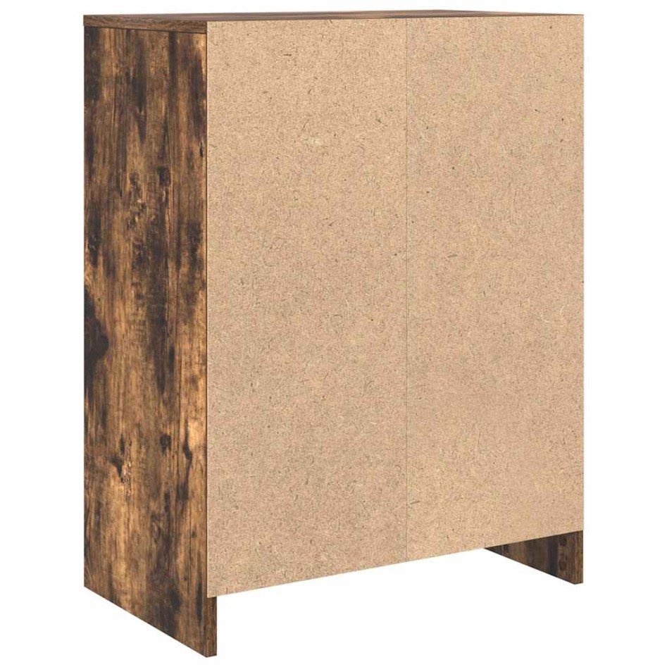 Aparador roble ahumado 57x34x76 cm madera de