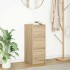Aparador de roble Sonoma 29,5x34x76 cm Madera de