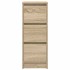 Aparador de roble Sonoma 29,5x34x76 cm Madera de