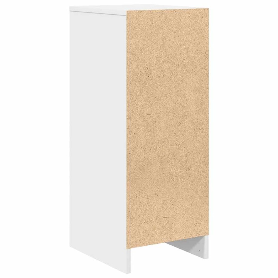 Aparador blanco 29,5x34x76 cm madera de