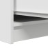 Aparador blanco 29,5x34x76 cm madera de