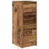 Aparador de madera de ingeniería envejecida 29,5x34x76