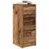 Aparador de madera de ingeniería envejecida 29,5x34x76