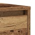 Aparador de madera de ingeniería envejecida 29,5x34x76
