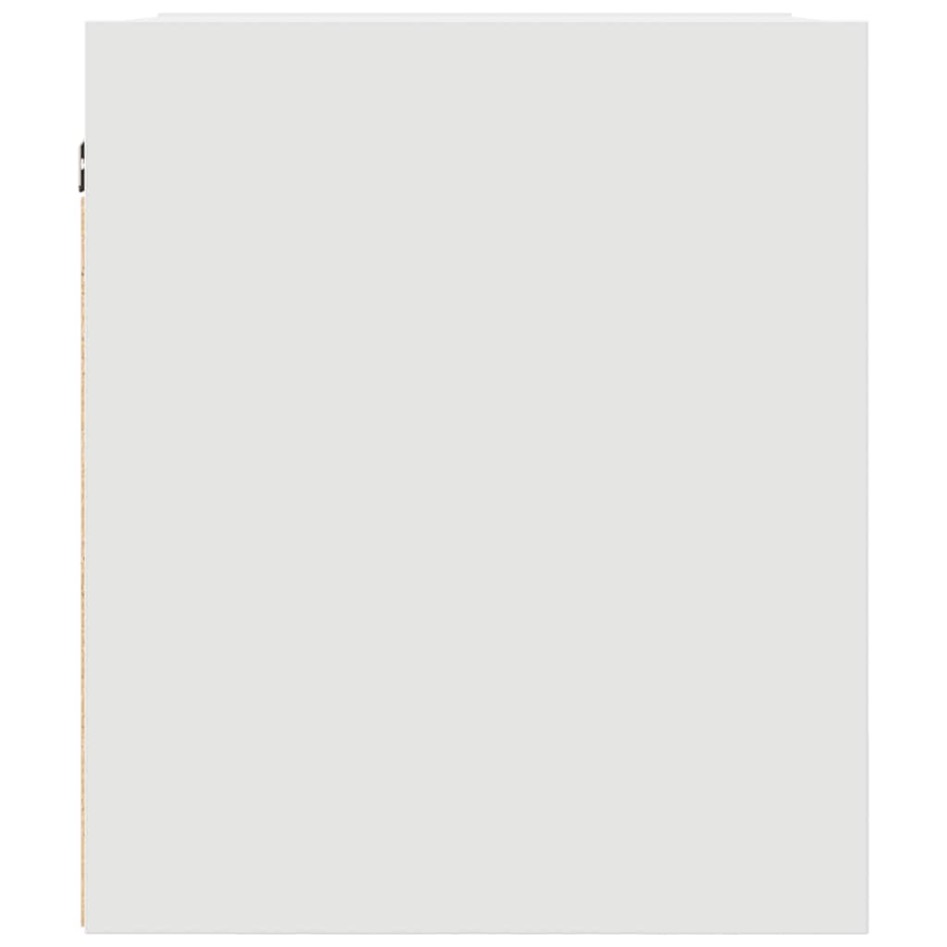 Mesillas de noche de pared 2 uds blanco 38x34x40