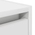 Mesillas de noche de pared 2 uds blanco 38x34x40