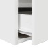 Mesillas de noche de pared 2 uds blanco 38x34x40