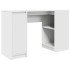 Escritorio blanco 120x42x76 cm madera de