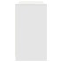 Escritorio blanco 120x42x76 cm madera de