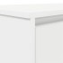 Escritorio blanco 120x42x76 cm madera de