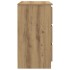 Aparador con cajón roble artesanal 71x35x65cm madera