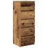 Aparador con cajones madera vieja 37,5x35x99