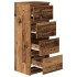 Aparador de madera vieja 37,5x35x99 cm Madera