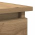 Mesa consola con cajones roble artesanal 85,5x38,5x74,5