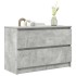 Mueble de TV de madera de ingeniería gris hormigón 80x35x54