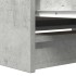 Mueble de TV de madera de ingeniería gris hormigón 80x35x54