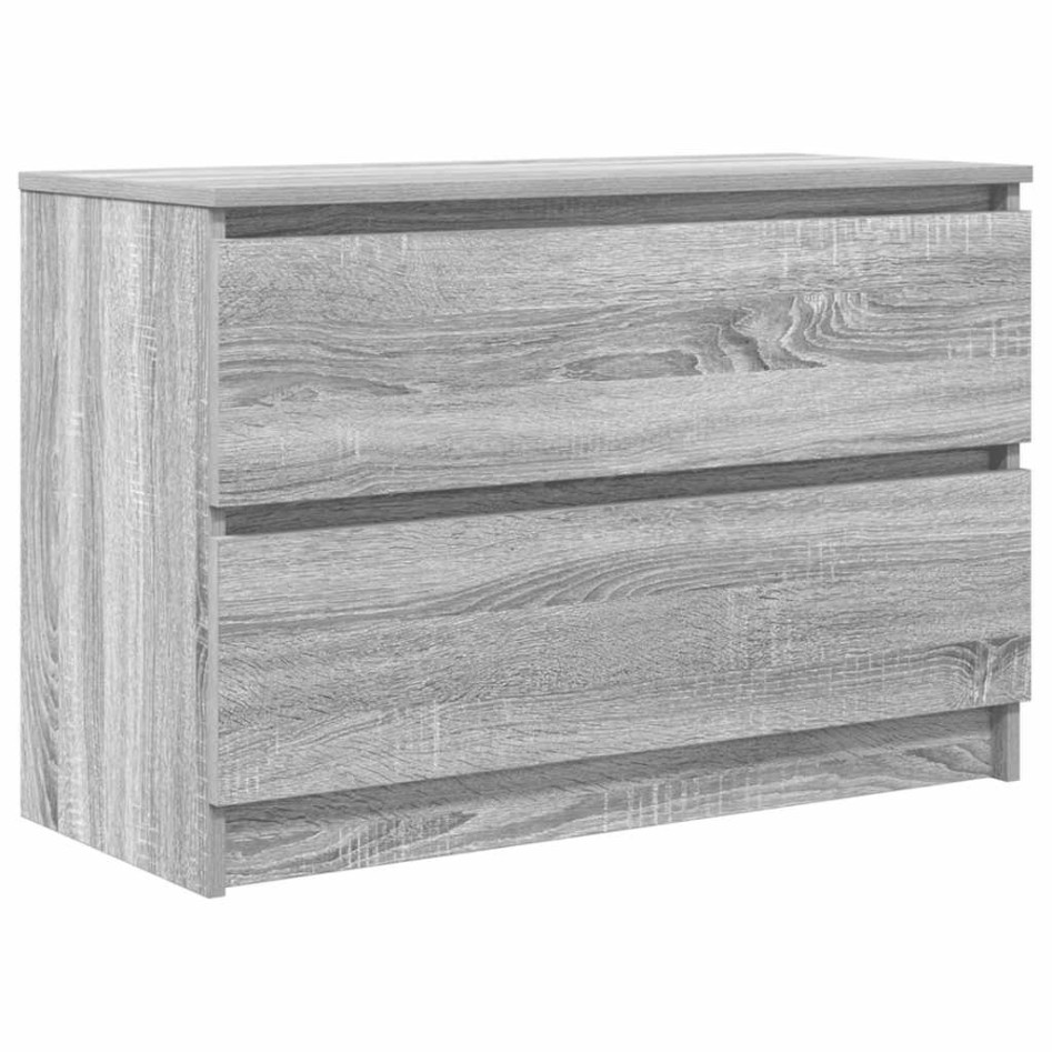 Mueble de TV Sonoma gris 80x35x54 cm madera de
