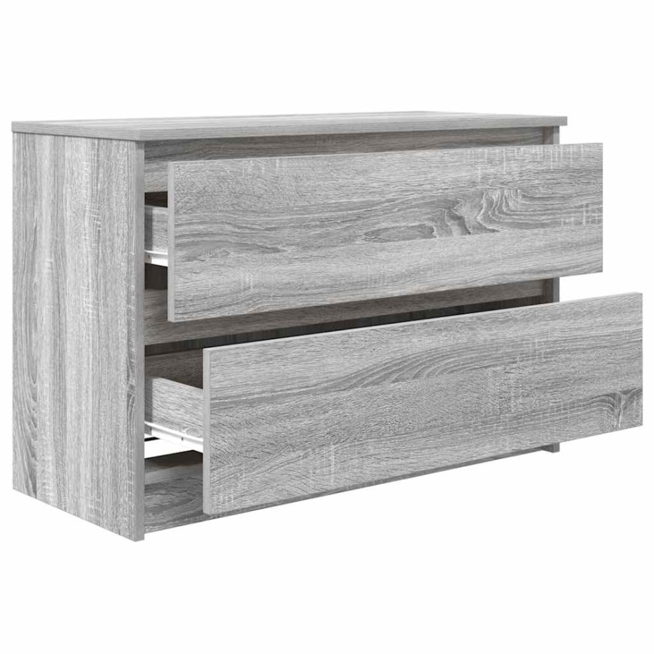 Mueble de TV Sonoma gris 80x35x54 cm madera de