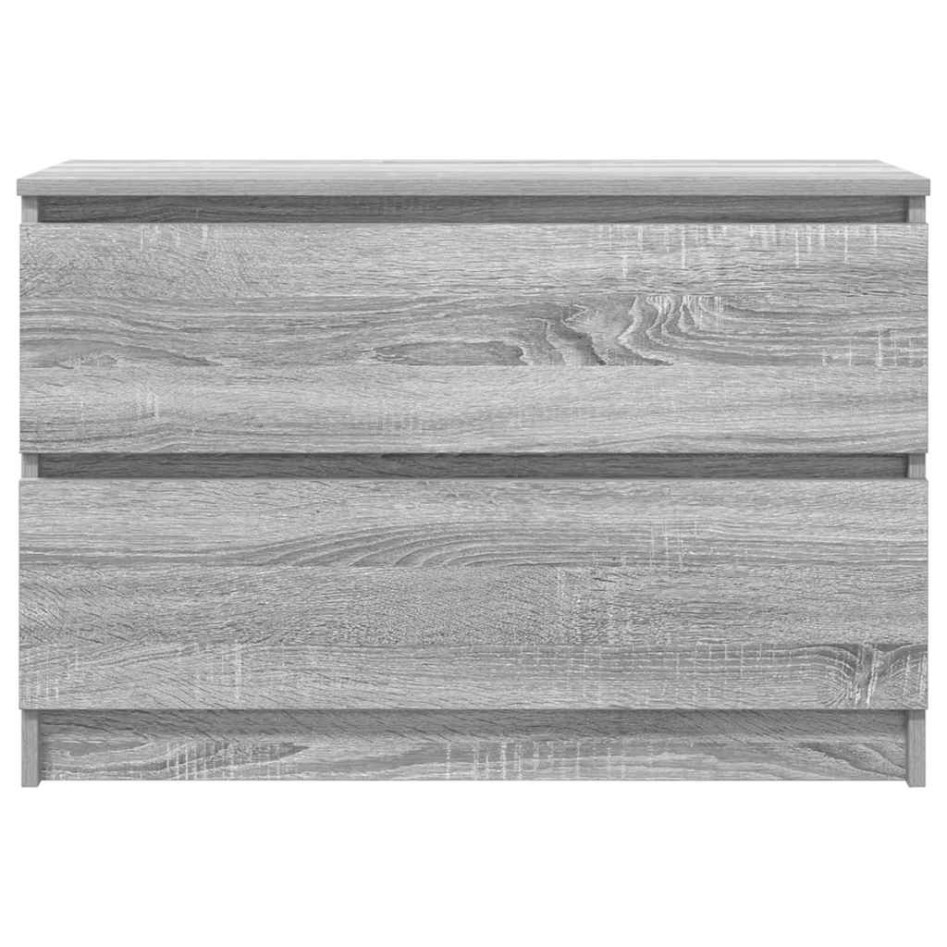 Mueble de TV Sonoma gris 80x35x54 cm madera de