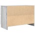 Mueble de TV Sonoma gris 80x35x54 cm madera de