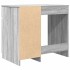Escritorio Sonoma gris 86x49x76 cm madera de
