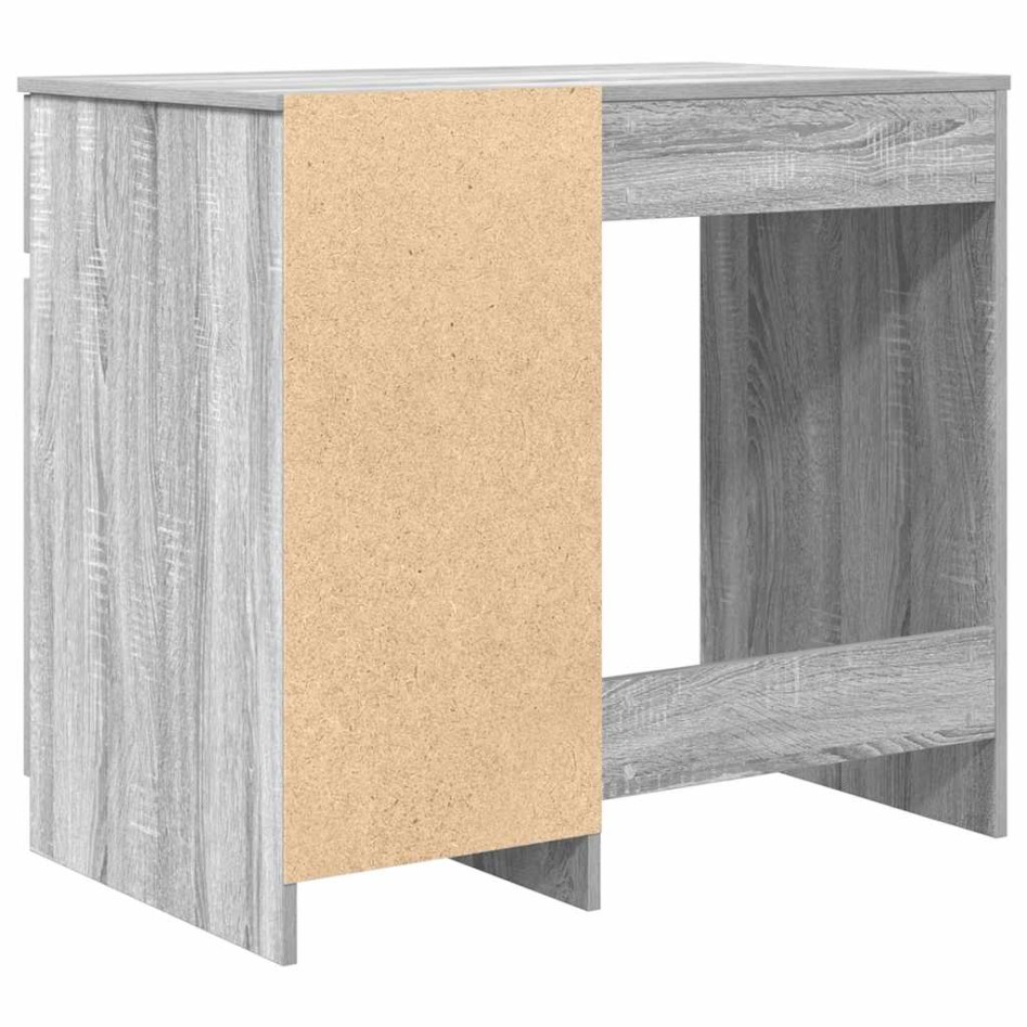 Escritorio Sonoma gris 86x49x76 cm madera de